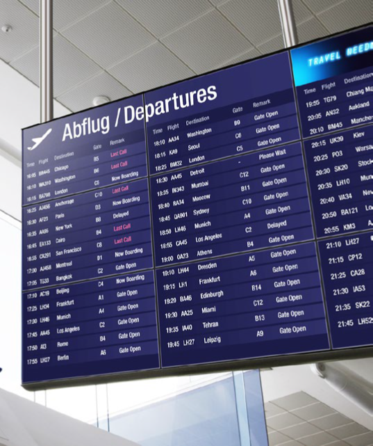 FLIGHT INFORMATION DISPLAY SYSTEM